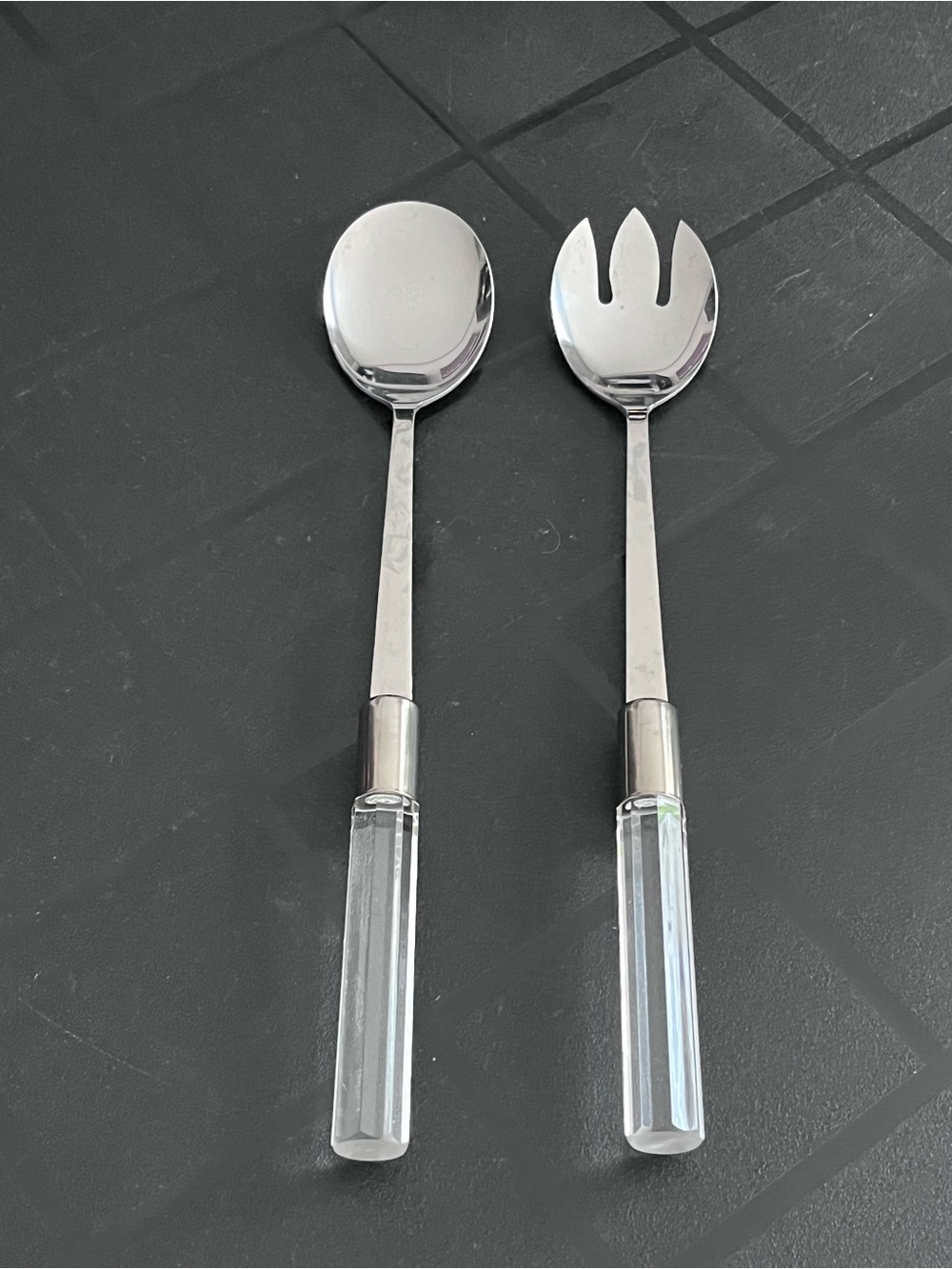 Stainless Steel Japan Salad Fork and Spoon Set